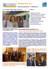 Portada de la newsletter