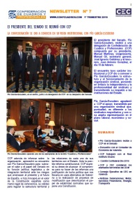 Portada de la newsletter